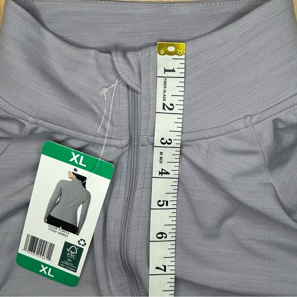 32 Degrees Heat Lightweight Zip Jacket XL Purple Activewear Full Zip - Picture 9 of 12